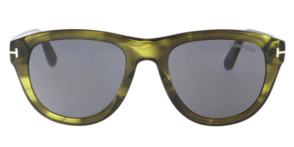 Tom Ford FT0520/S 98A BENEDICT  Green Round Sunglasses