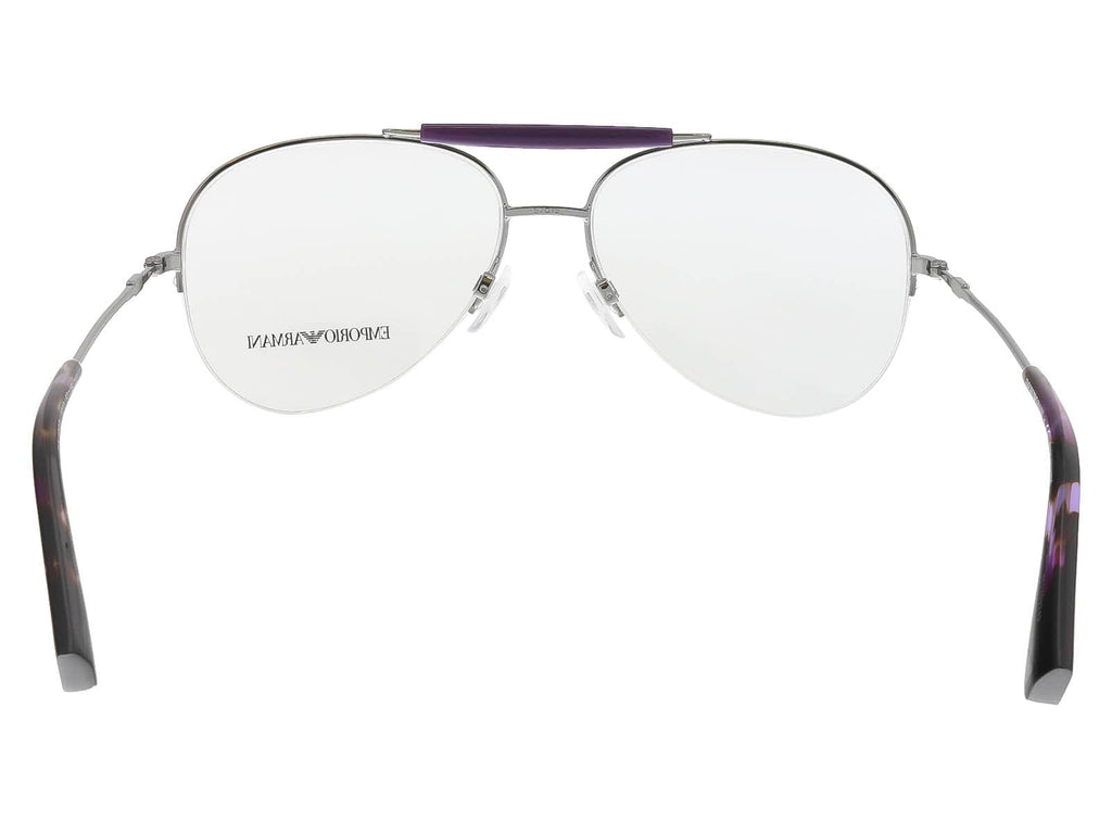 Emporio Armani EA1020 3010 Silver/Purple Oval Optical Frames