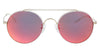 Sean John SJ859S 717 Gold Round Sunglasses