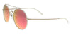 Sean John  Gold Round Sunglasses