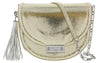 Class Roberto Cavalli Linda 002 Light Gold Medium Shoulder Bag