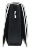 Class Roberto Cavalli Milano Rmx 0 Silver/Black Medium Shoulder Bag
