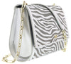 Roberto Cavalli Class   Silver Audrey 001 Small Shoulder Bag