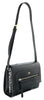 Roberto Cavalli  Class Leopride Black Medium Shoulder Bag