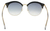 Jimmy Choo HALLY/S 00807 Black Round Sunglasses