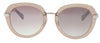 Jimmy Choo MORI/S 09FZ Nudepall Oval Sunglasses