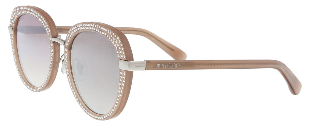 Jimmy Choo  Nudepall Oval Sunglasses