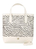 Roberto Cavalli Class GWLPEF 010 Ester 002 White Small Tote Bag