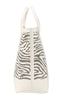 Roberto Cavalli Class GWLPEF 010 Ester 002 White Small Tote Bag