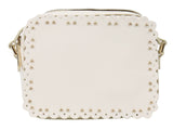 Roberto Cavalli Class GWLPEY 010 Leolace 002 White Small Shoulder Bag