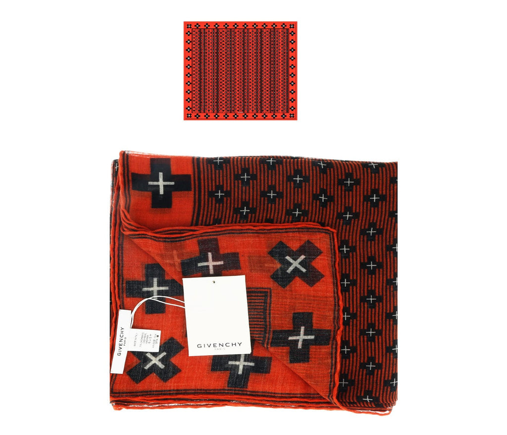 Givenchy 1212GV SD898 2 Red Scarf
