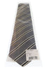 Roberto Cavalli ESZ037 05001 Grey Regimental Stripe Tie