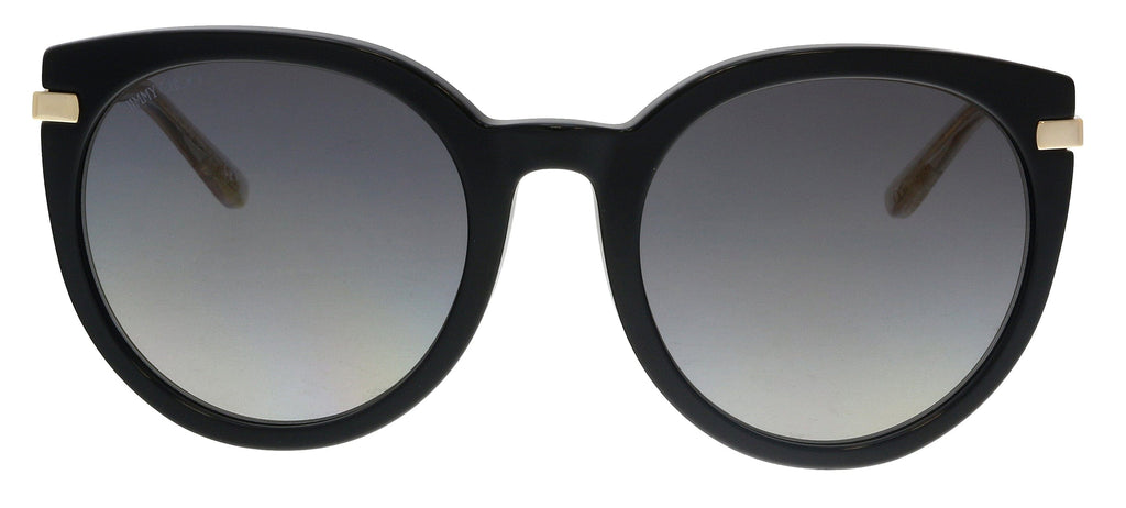 Jimmy Choo DENA/F/S 807 Black Round Sunglasses