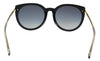 Jimmy Choo DENA/F/S 807 Black Round Sunglasses