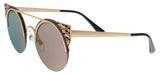 Bulgari BV6088 20144Z Pink Gold Cat Eye Sunglasses