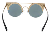 Bulgari BV6088 20144Z Pink Gold Cat Eye Sunglasses