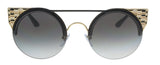 Bulgari  Black Gold Cat Eye Sunglasses