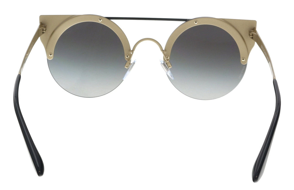 Bulgari BV6088 20188G Black Gold Cat Eye Sunglasses