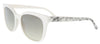 BOSS 0893/S 01GP- 6P White Square Sunglasses