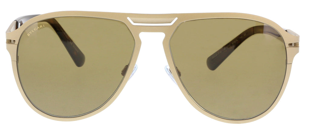 Bulgari  Gold Aviator Sunglasses