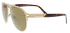 Bulgari BV5043TK 203983 Gold Aviator Sunglasses