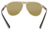 Bulgari BV5043TK 203983 Gold Aviator Sunglasses