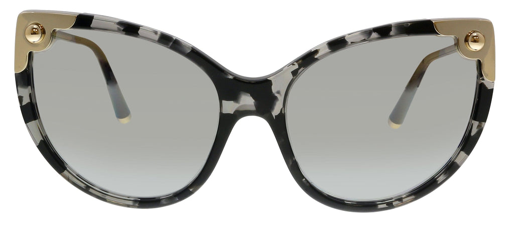 Dolce & Gabbana  Havana Grey Cat Eye Sunglasses