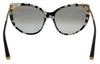 Dolce & Gabbana DG4337 31726V Havana Grey Cat Eye Sunglasses