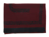 Roberto Cavalli ESZ058 02000 Red Wool Blend Signature Mens Scarf