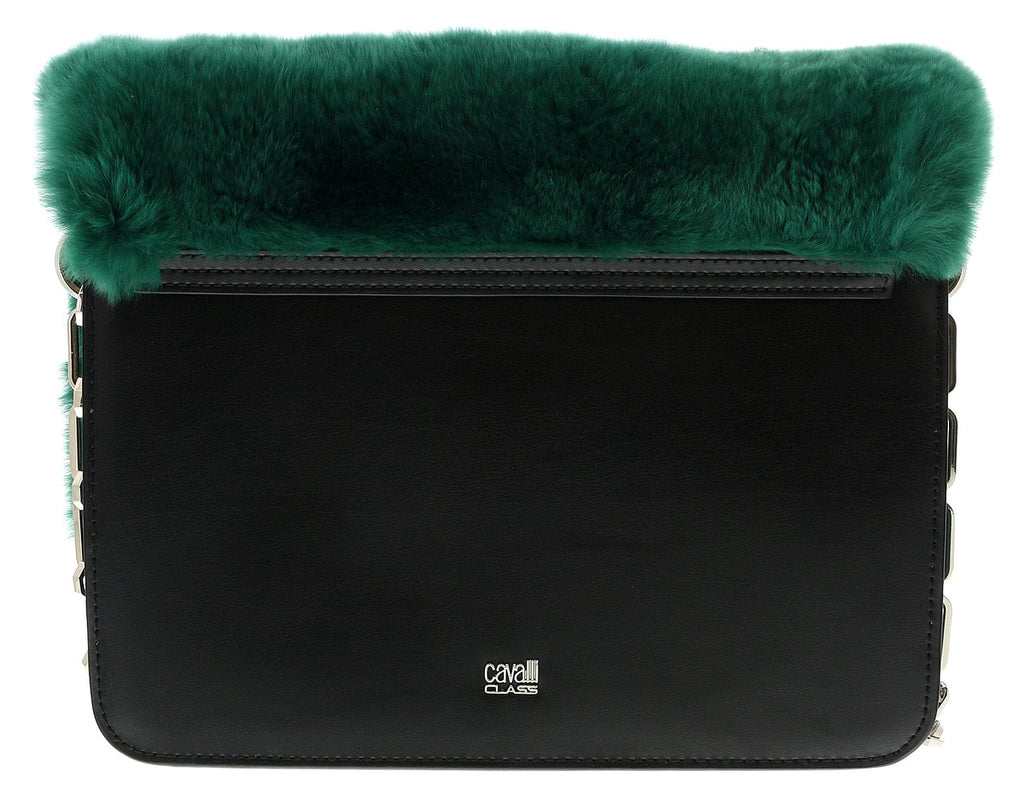 Roberto Cavalli HXLPG9 070 Green Shoulder Bag