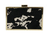 Roberto Cavalli HXLPA7 C15 Black/ White Box Clutch