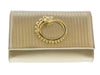 Roberto Cavalli HXLPB9 100 Gold Shoulder Bag