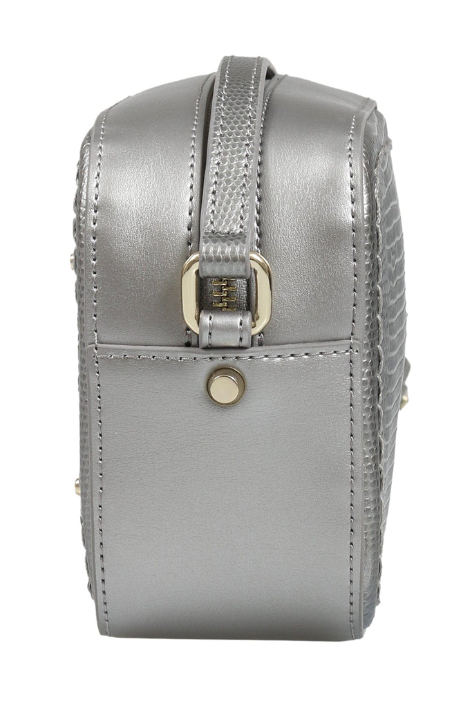 Roberto Cavalli HXLPE0 001 Grey Shoulder Bag