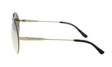 Michael Kors MK1027 11937P Gold Round Sunglasses