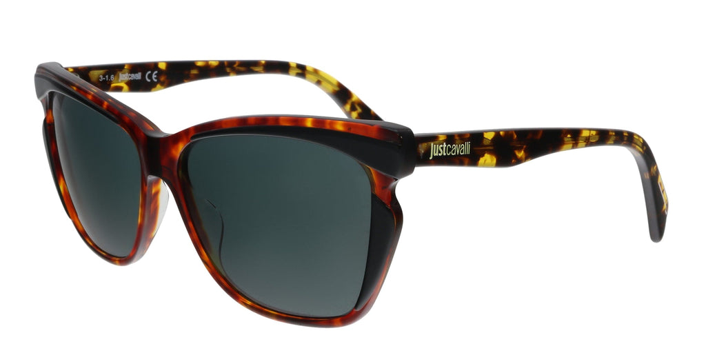 Just Cavalli  Havana Rectangular Sunglasses