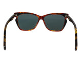 Just Cavalli JC738S 56A Havana Rectangular Sunglasses
