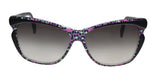 Just Cavalli JC738S 80B Purple/Green Leopard Print Sunglasses