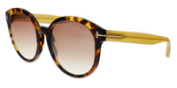 Burberry 0BE4322 387980 Transparent Yellow  Rectangle Sunglasses