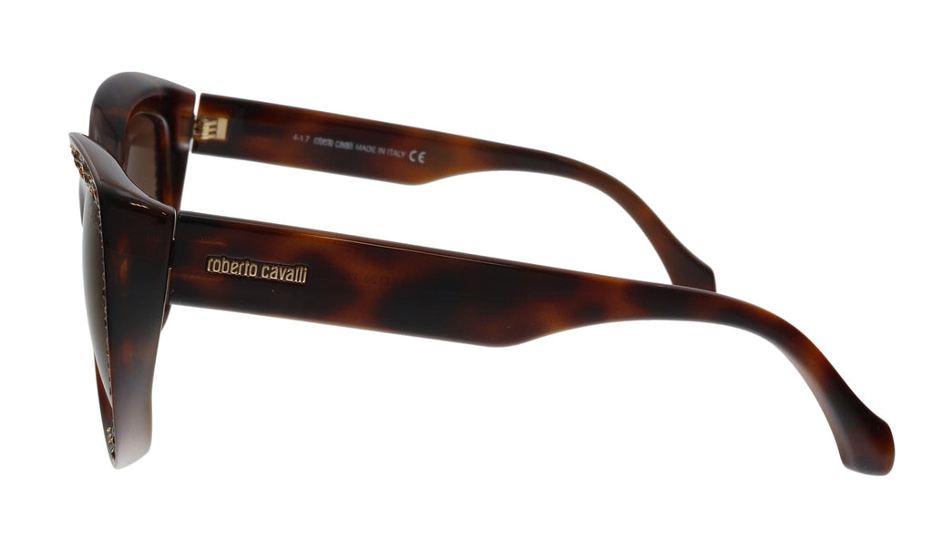 Roberto Cavalli ARC1050 53G Chitignano Havana Cat Eye Sunglasses