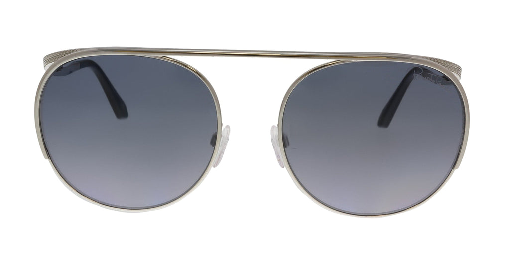 Roberto Cavalli RC1071 16B Impruneta Light Silver Round Sunglasses