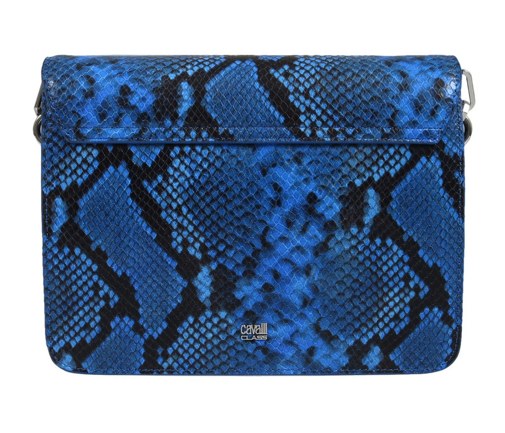 Roberto Cavalli HXLPG5 080 Blue Shoulder Bag
