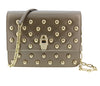 Roberto Cavalli HXLPGX 102 Bronze Studded Large Shoulder Bag