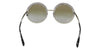 Dolce & Gabbana DG2179 13136E Gold Round Sunglasses