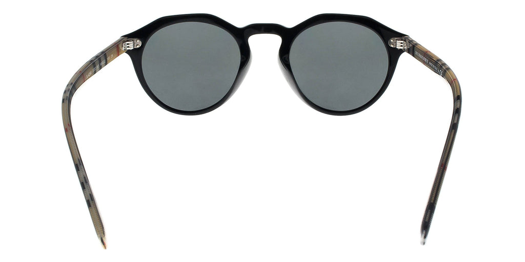Burberry  BE4280 375787 Black Round Sunglasses