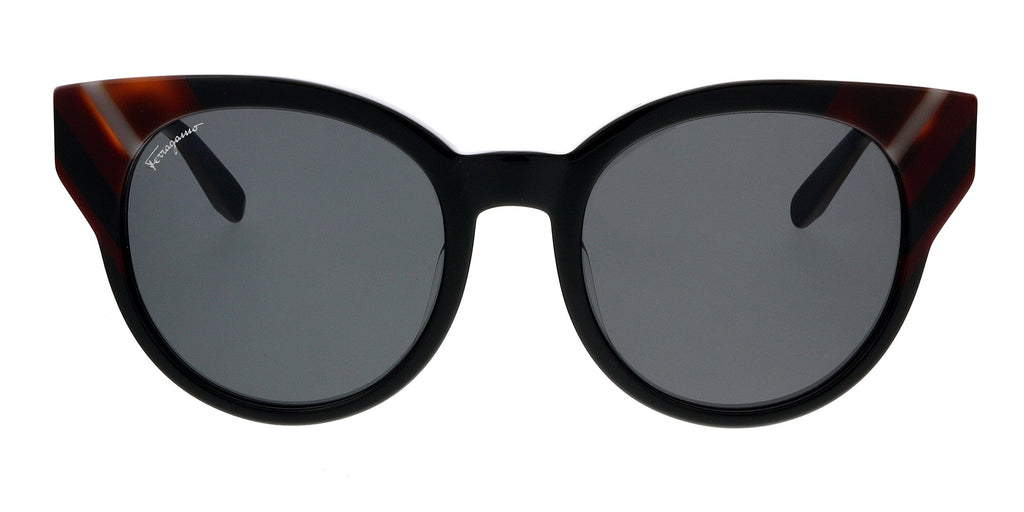 Salvatore Ferragamo SF883SA 001 Black Square Sunglasses