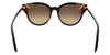 Salvatore Ferragamo SF883SA 208 Dark Brown Round Sunglasses