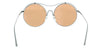Calvin Klein CK2161S 060 Shiny Gunmetal Round Sunglasses