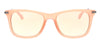 Calvin Klein CKJ512S 650 Matte Peach Round Sunglasses