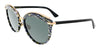 DIOR OFFSET2 Blue Black Round Sunglasses