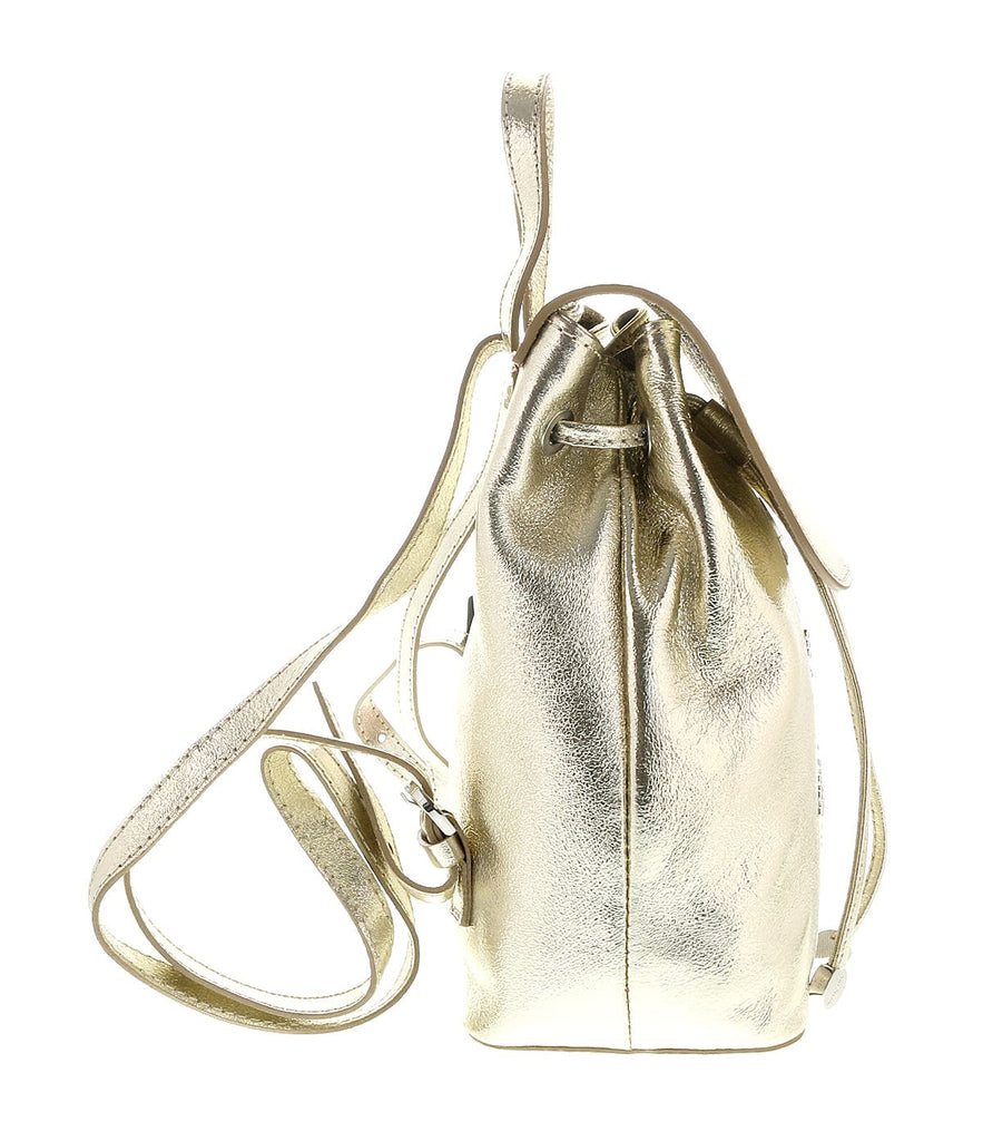 Pierre Cardin 1744 ORO Metallic Gold Backpack Handbags